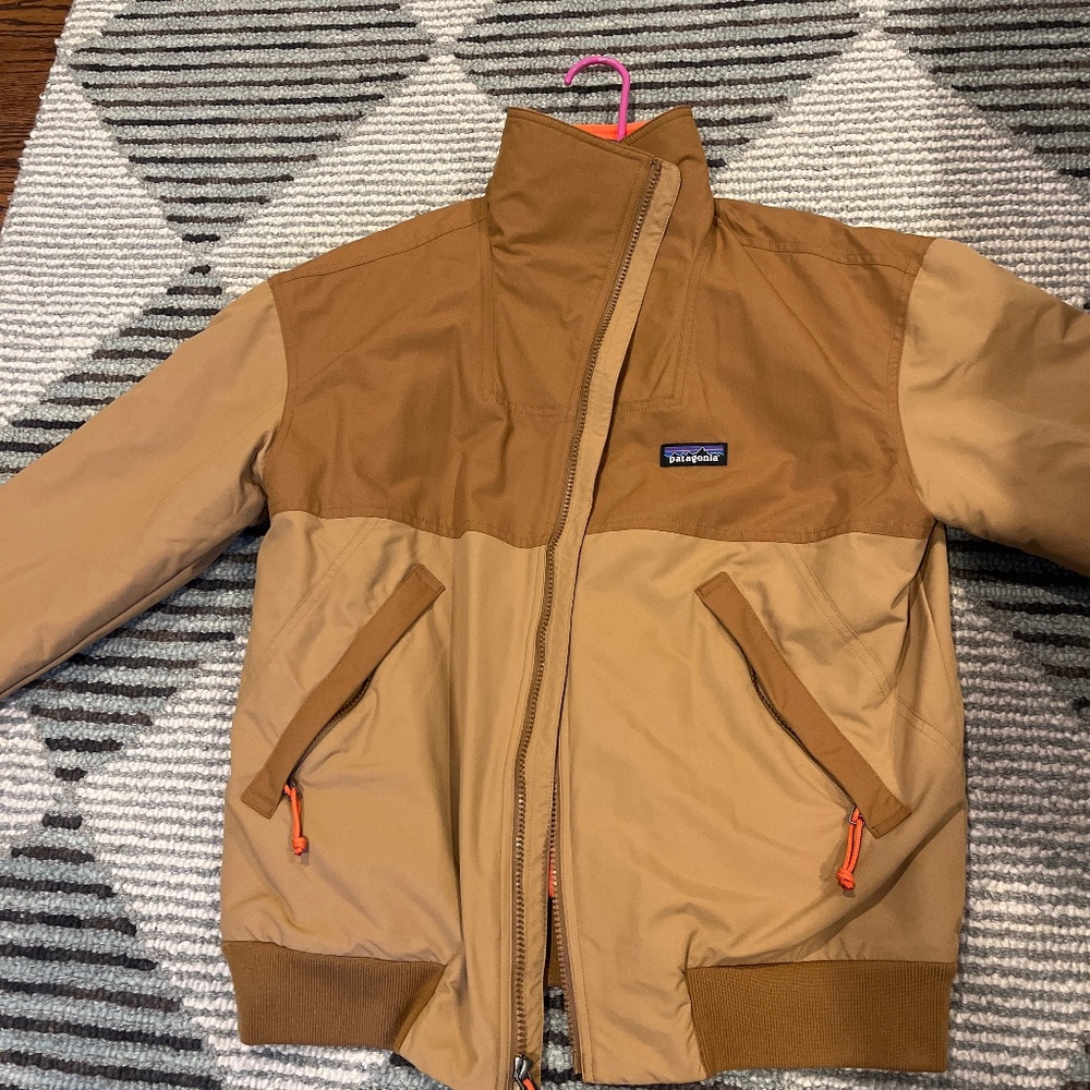 Women's Shelled Synch Jacket - Tan/Orange Medium